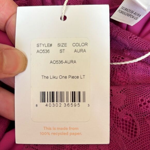 Andie The Liku One Piece LT Swimsuit Aurora size Small NWT long torso - Picture 7 of 9